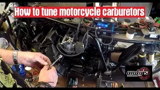 How to tune motorcycle carburetors