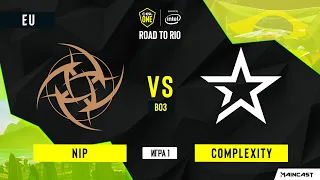 Ninjas in Pyjamas vs compLexity [Map 1, Mirage] | BO3 | ESL One: Road to Rio