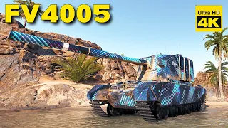 World of Tanks 4 Kills 9,1k damage FV4005 | 4K Video | - My battle My rules