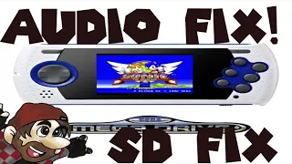 Sega Megadrive/Genesis Ultimate Portable Game Player - Sound/SD Card/Save Feature Fix! Update Video!
