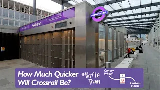 How Much Quicker Is The Elizabeth line?
