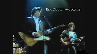 Eric Clapton ~ Cocaine ~ 1983 ~ Live Video, At the Royal Albert Hall