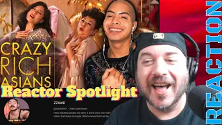 Reactor Spotlight  ZZAVID @zzavid5911   " Crazy Rich Asians " Movie Reaction Subscriber Request