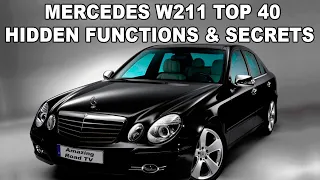 Mercedes W211 Top 40 Hidden Functions, Secrets and Useful Tips / Full Secrets on Mercedes W211