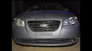 هونداي أفانتي مشكلة في الدركسون الكهربائي وحساس الأكسجين Hyundai Avante 2007 EPS and Oxygen issue