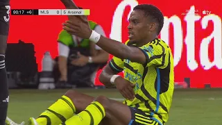 Jurrien Timber Arsenal DEBUT vs MLS All-Stars | 23/24