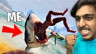 Playing as GIANT Killer SHARK 🔥😲[Brutal] !!