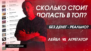 Сколько стоит ПОПАСТЬ в ТОП? БЕСПЛАТНО - реально? Лейбл Vs. Агрегатор