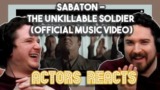 SABATON - The Unkillable Soldier Official Music Video | Actors React