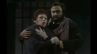 Dunque e proprio finita (La Bohème) -  M Freni, L Pavarotti, G Quilico, Pacetti - Subtítulos español