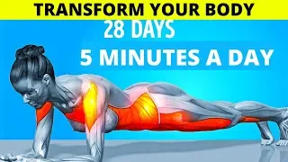 10 Exercise To Transform Your Body In 5 Minutes A Day