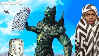 PLAYING AS A RAMPAGE MONSTER IN GTA 5! (GTA 5 MODS RP)