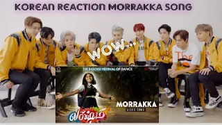 BTS Reaction Bollywood song || NCT127 reaction morrakka song || Tamil song