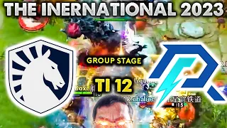 LIQUID vs AZURE RAY - WHAT A RETURN - THE INTERNATIONAL 2023 GROUP STAGE