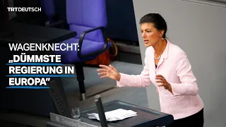 Wagenknecht: „Dümmste Regierung in Europa”