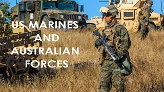 U.S. Marines and Australian Armed Forces Train Together in Australia 🇦🇺 🇺🇸
