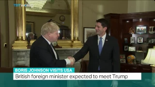 Borish Johnson Visits USA: British foreign minister expected to meet Trump