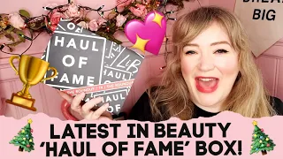 Latest In Beauty Haul Of Fame Box! Beauty Box Unboxing & Review!!