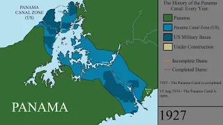 The History of the Panama Canal: Every Year