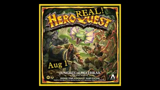 HeroQuest: Jungles of Delthrak REAL Cover Revealed + Official Details & Commentary! (Aug 1st)