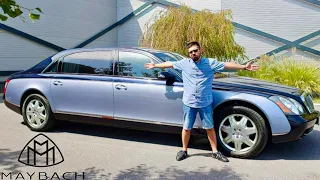 Ce dotări are MAYBACH-ul lui...? MAYBACH 62, cea mai LUXOASĂ mașină!