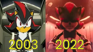 Evolution of Shadow The Hedgehog in Movies & TV (2003-2022)