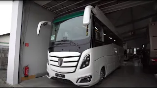 Moved to tears: Morelo Empire 2021 owner sees his motorhome for the first time.