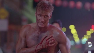 SGT CHRIS KENNER (DOLPH LUNDGREN) VS  FUNEKEI YOSHIDA (H.TAGAWA)  SHOWDOWN IN LITTLE TOKYO 1991