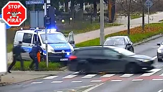 Desperacka ucieczka przed policją w Toruniu. STOP PIRAT