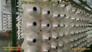 HTD Velcro Tape Warping machine