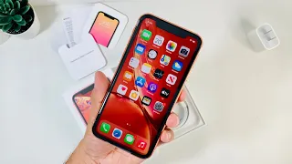 iPhone XR Coral Unboxing from Walmart (2021)