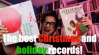 The best Christmas and holiday records! | vinyl records collection | vinyl record review |