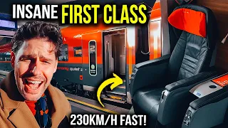 Crazy LUXURY EUROPEAN TRAVEL Experience - taking a Train in AUSTRIA