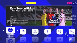 eFOOTBALL PES 2024 PPSSPP Android Update Transfers Kits 2024 Now Faces Camera PS5 Graphics HD