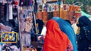 Rawalpindi City Of Pakistan || Pindi  Raja Bazaar  Inside  City Walking Tour 2024 Full HD Video