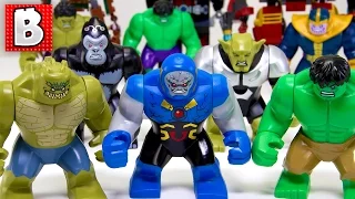 Every Lego Marvel & DC Bigfig Ever Made!!! + Rare Original Hulk| Collection Review