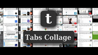 Tabs Collage - a Google Chrome Extension