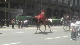 Marcha de San Lorenzo - Asunción de Javier Milei