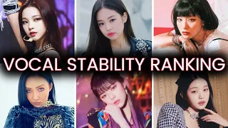 Brutally Ranking Vocal Stability Of Kpop Girl Groups