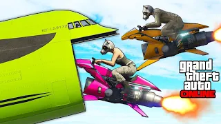 GTA 5 Online - Epic OPPRESSOR MK-2 Stunts, Funny Moments & Fails w/After Hours Vehicles