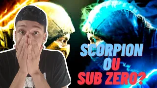 (PREFIRO O SUB-ZERO❄) Rap do Scorpion e Sub-Zero (Mortal Kombat) - RIVAIS | NERD HITS | PIT REACT 🔥