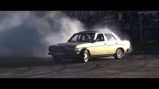 Mercedes w123 Mynä Burn