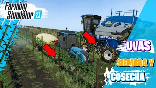 TUTORIAL How to have GRAPES In Farming Simulator 23 |  WELL EXPLAINED