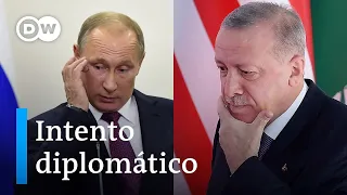 Erdogan habla con Putin y pide "alto el fuego general urgente"