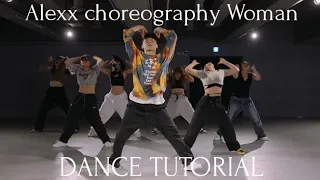 Doja Cat — Woman/Alexx choreography DANCE TUTORIAL / Slowed Mirrored