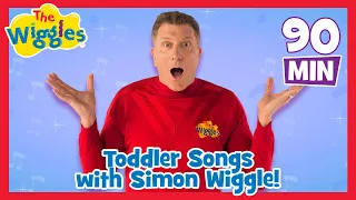 Toddler Songs with Simon Wiggle 🎶 Nursery Rhymes and Fun Kids Songs 🔴 The Wiggles