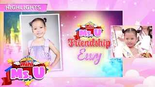 Eury wins "Mini Miss Friendship" award | It's Showtime Mini Miss U