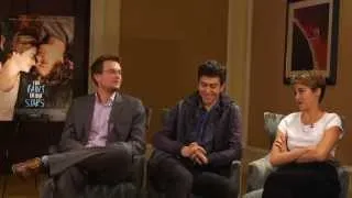 THE FAULT IN OUR STARS Interview - John Green, Shailene Woodley & Nat Wolff