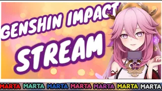 GENSHIN IMPACT STREAM МАРТА СТРИМ ГЕНШИН ИМПАКТ БОCСЫ АРТЫ ФАРМ #shorts