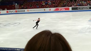 Alina Zagitova Sp PRACTICE 20/03/2018 WORLD FIGURE SKATING CHAMPIONSHIPS 2018 MILAN LADIES